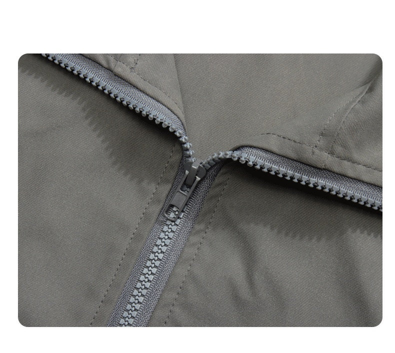 WLS Function Metal Zipper Buckle Vest